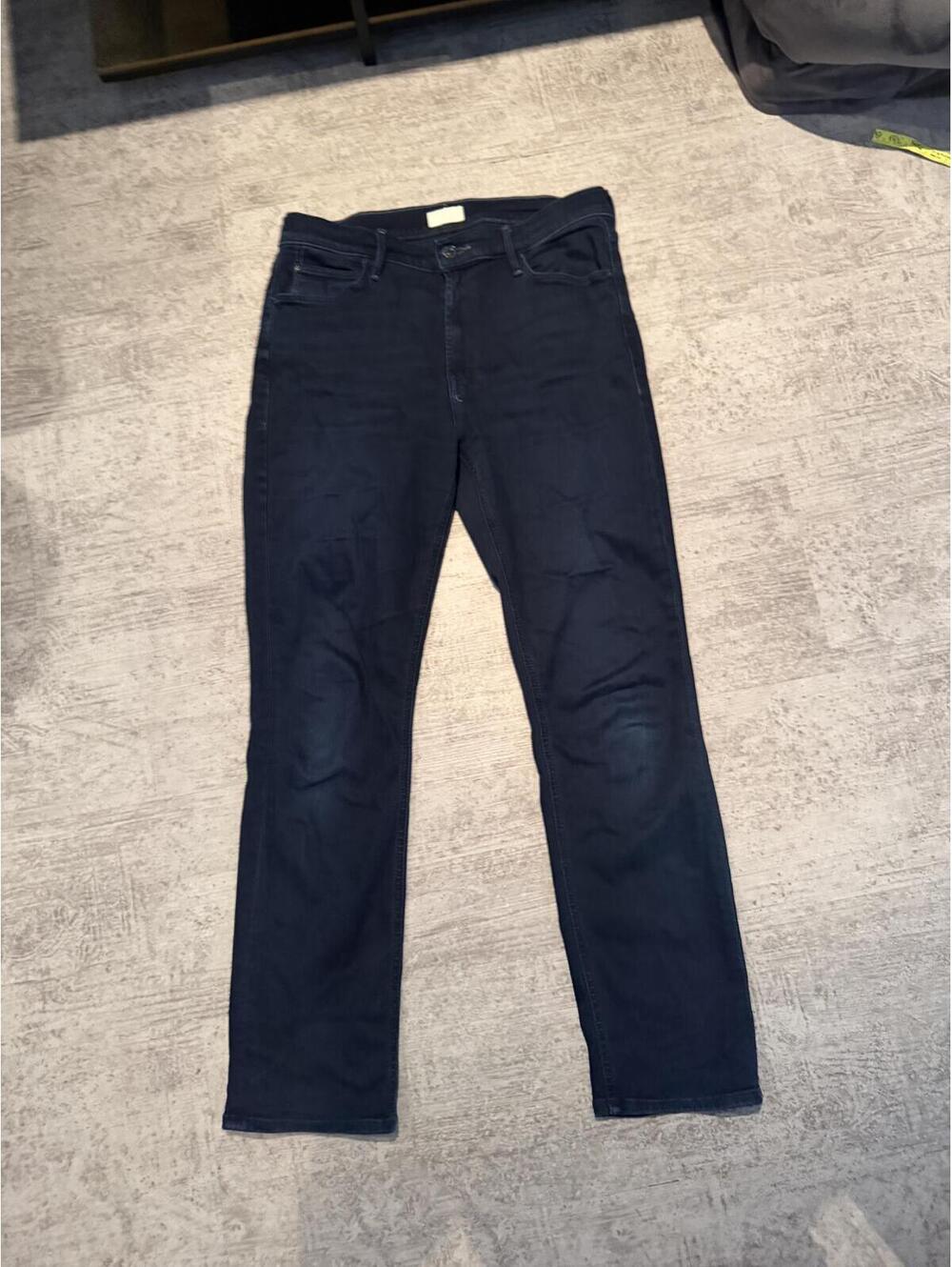 Mothe mid rise dazzler ankle jeans in chip on my shoulder 29 (light knee fading) - Picture 2 of 6